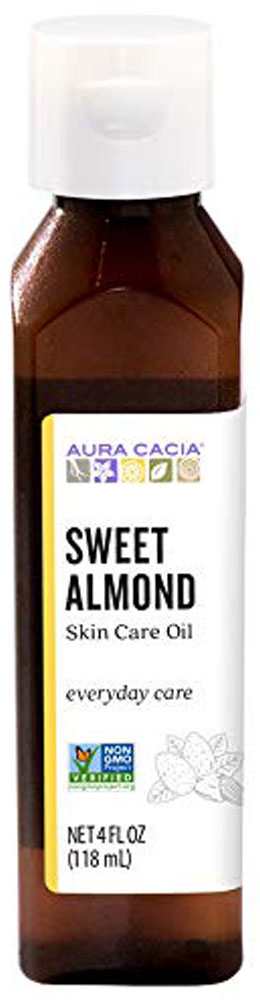 AURA CACIA Sweet Almond Pure Skin Care Oil (118 ml)