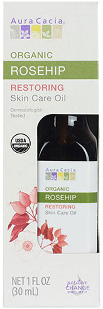 AURA CACIA Rosehip Essential Oil Organic Boxed (30 ml)