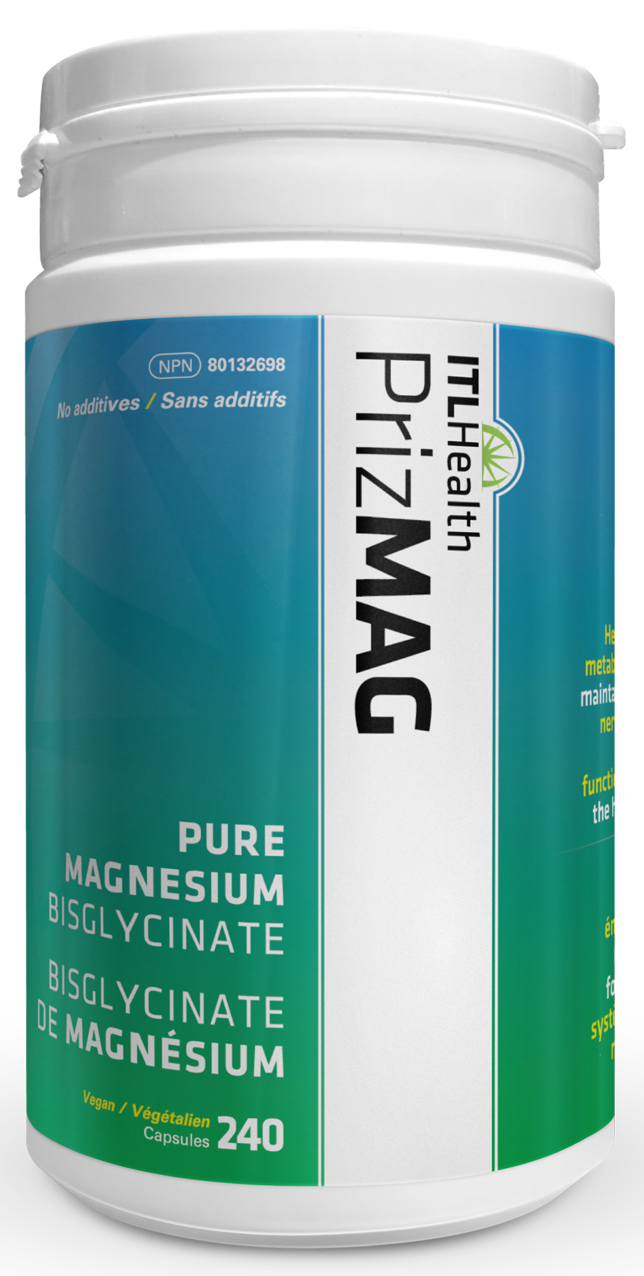 ITL PrizMAG Pure Magnesium Bisglycinate