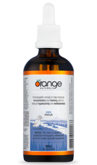 ORANGE NATURALS Kids Focus Homeopathic (100 ml)