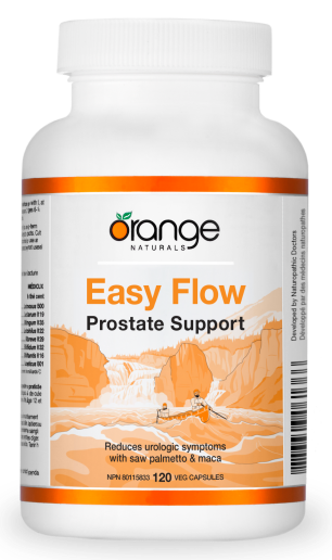 ORANGE NATURALS Easy Flow Prostate Support (120 veg caps)