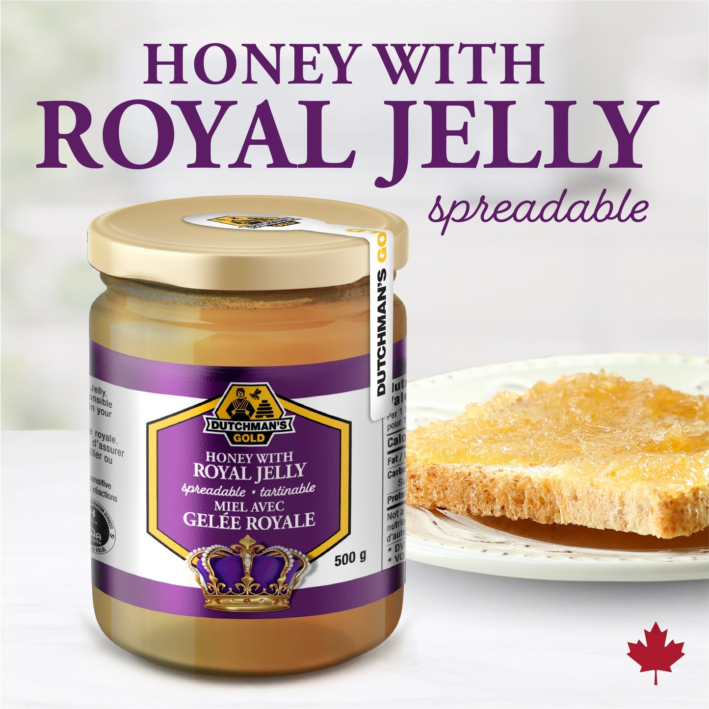 DUTCHMAN'S GOLD Honey with Royal Jelly