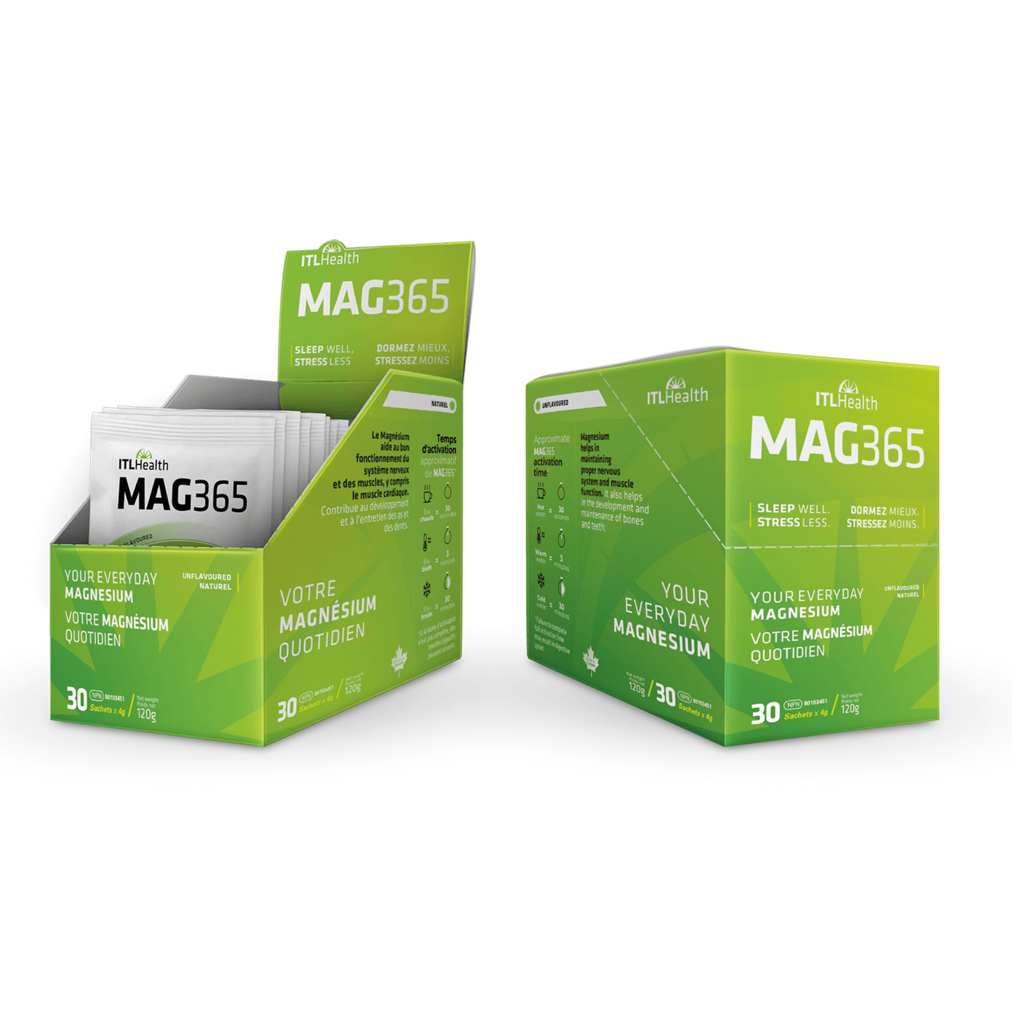 ITL HEALTH MAG365 Single Serve Sachets (Unflavoured)