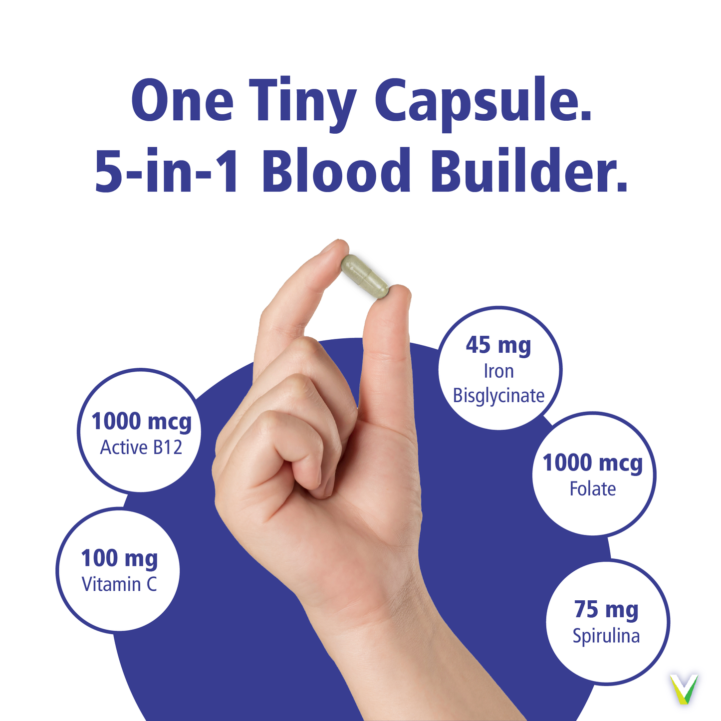 VITALITY Power Iron + Organic Spirulina