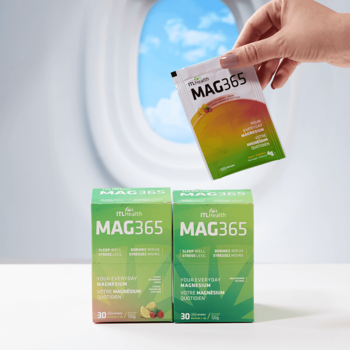 ITL HEALTH MAG365 Single Serve Sachets (Exotic Raspberry Lemon)