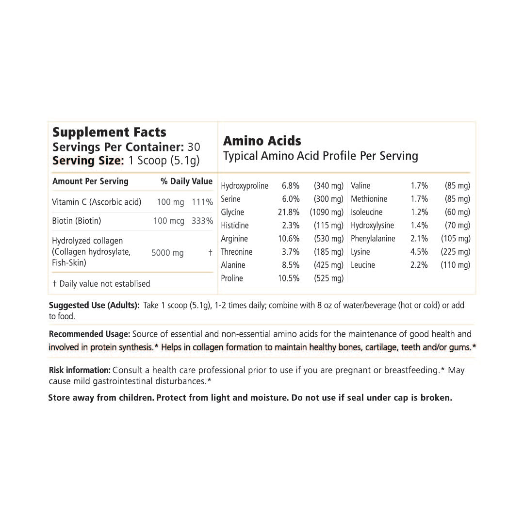 VITALITY Marine Collagen + Biotin