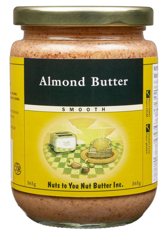 NUTS TO YOU Almond Butter (Smooth - 365 gr)