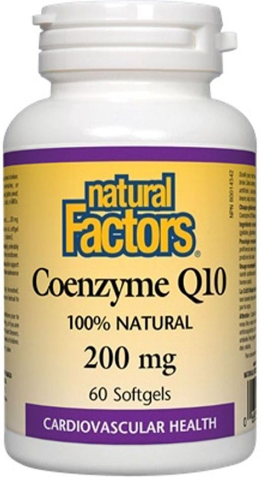 NATURAL FACTORS CO Q10  (200mg - 60 sgels)