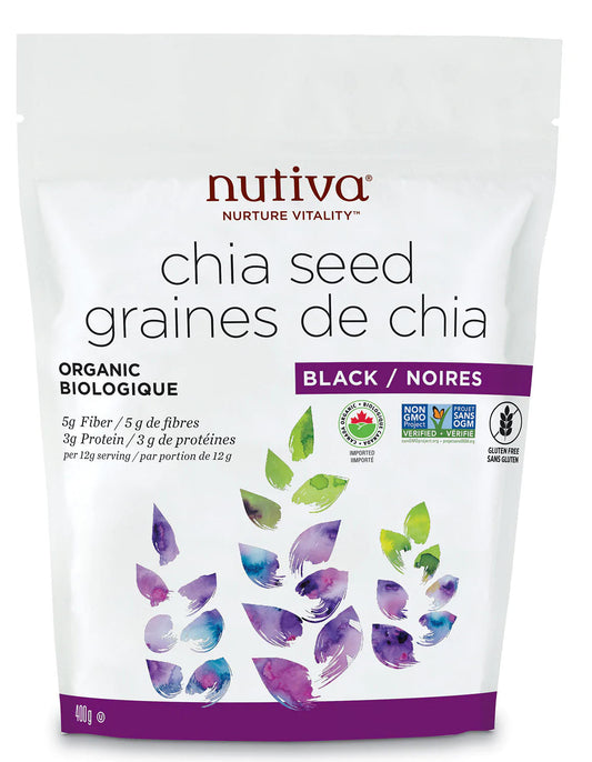 NUTIVA Organic Chia Seeds (400 gr)