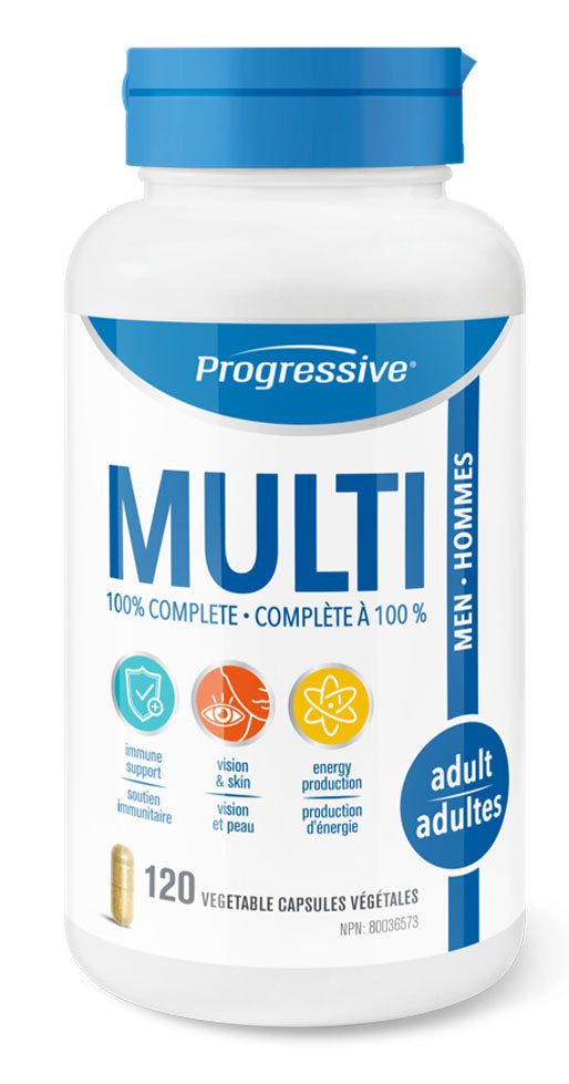 PROGRESSIVE Multi Adult Men (120 caps)