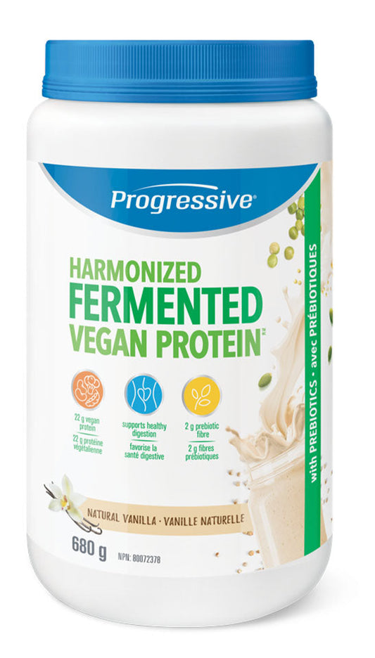 PROGRESSIVE Harmonized Fermented Vegan Protein (Vanilla - 680 gr)